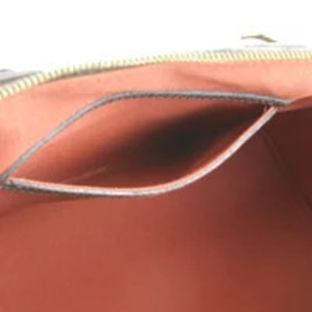 Louis Vuitton Alma Handbag Key Clochette Damier Canvas Brown - Picture 9 of 9